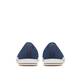 Clarks Breeze Stretch Cloudsteppers Slip-On Loafer 26182066 Navy Blue 6W