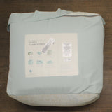 Hallmart Vida 11 Piece Comforter Set 90559 Blue Green Lurex Queen