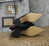 Betsey Johnson Womens Rhinestone Naomy Boot NAOM01S5 Black Multi 6M