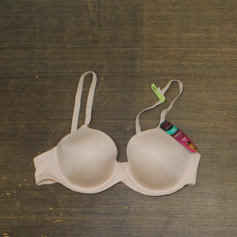 Maidenform One Fab Fit Everyday Modern Demi Underwire Bra Womens Light Pink 38B