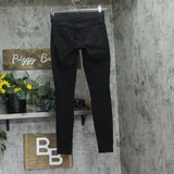 True Religion Womens Jennie Runway Legging Jegging Skinny Jeans Black XS