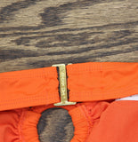 Lauren Ralph Lauren Macrame-Ring Bikini Top 20501142 Persimmon Orange 8