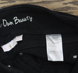 Belle by Kim Gravel Straight Leg Pull-On Jeans A451952 Black 2