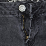 American Eagle Womens Stretch Skinny Distressed Jeans Washed Black 6
