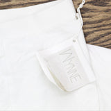 Wynne Layers Womens Crepe Stretch Pull On Pants 694612 Cloud White L