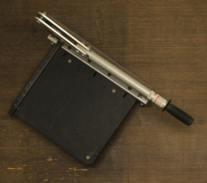 Grizzly Heavy Duty Bench Top Shear Chop with Clamp T27140 Silver Gray 12 in.