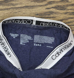 Calvin Klein Modern Cotton Boxer Brief Underwear 2-Pack Heather Blue / White XS
