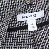Nine West Womens Pleated Dress Pants with Pockets 165fa65642626c Brown Gingham M