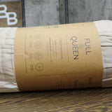 iEnjoy Home All Season 3-Piece Stripe Stitch Quilt Set Beige Brown Full / Queen