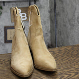 Universal Thread Womens Jacey Western Ankle Boots 90511599 Tan Brown 8M