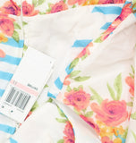 City Studios Juniors Floral-Print Fit & Flare Dress White Multi 13