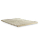 Isotonic 5 Zone 3" Memory Convoluted Visco Foam Mattress Topper Off-white Twin