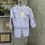 Scotch & Soda Fleece Sweatshirt and Joggers 2-Piece Set Sweet Lavender Purple 6