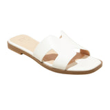 A New Day Womens Nina H-Band Slide Sandals 92244961 White 6.5M