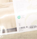 Sky Pickstitch 3-Piece Cotton Coverlet Set 100138173FQ Khaki Brown Full / Queen