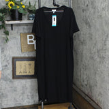 Jessica Simpson Womens Knit Short Sleeve Plus Size T-Shirt Dress 1581974
