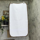 Garland Rug Solid Shaggy Washable Nylon Bath Rug Mat Mocha Brown 24 in. x 40 in.