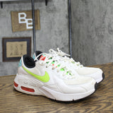 Nike Womens Air Max Excee Lace Up Low Top Sneakers White Volt / Black Laser 6.5M