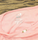 Max And Olivia Girls Long Sleeve Pajama Shirt Top with Scrunchie Pink XL (14/16)