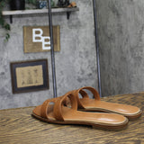 Tommy Hilfiger Womens Terenz H-Band Dress Sandals TWTERENZ Medium Brown 9.5M