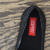 Esprit Womens TOSO Lightweight Pull On Flats 1673feb9b8753d Black 6.5M