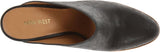 Nine West Women's Block Heel Hannah Leather Mule 25001062-169 Black Leather 6.5M