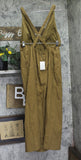 A New Day Womens Open Back Maxi Dress 94439783 Olive Brown XXL