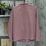 Torrid Womens Sleep Full Zip Fleece Sherpa Fleece Jacket Dusty Pink Brown 2