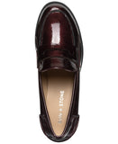Sun + Stone Womens Presscott Loafer Pumps 10019660600 Wine Pat Purple 10M