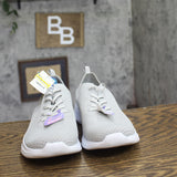 S Sport By Skechers Slip On Knit Memory Foam Gore Sneakers Light Gray 10M