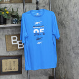 Reebok Mens 95 Athletic Short Sleeve T-Shirt Blue M