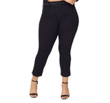 NYDJ Womens Plus Sheri Slim Jeans WNBBSS8518 Black 22W