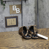 A New Day Womens Camille Satin Slingback Bow Flats 94648291 Brown 6.5M