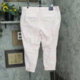Tommy Hilfiger Womens Hampton Chino Sportswear Pants W0SK0035 Ballerina Pink 18W