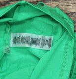 Karl Lagerfeld Ruffled Cap Sleeve Knit Top LP5T7888 Flore green 0X