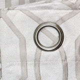 Eclipse Grommet Top 100% Blackout Single Curtain Panel Taupe Brown 50x108