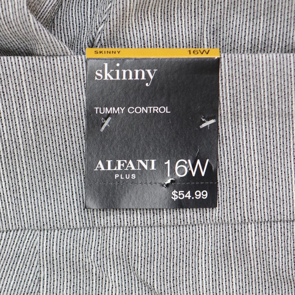 Alfani Plus ​Tummy-Control Pull-On Slim Pants