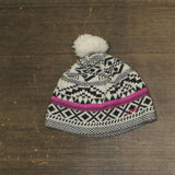 Pistil Womens Wool Blend Pom Beanie 1679028b3d31f5 Black Pink Multi OS