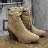 Universal Thread Womens Harlan Dress Boots 88098585 Taupe Brown 11M