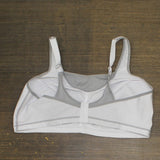 Glamorise Womens No-Bounce Camisole Elite Sports Wirefree Bra White / Gray 50D