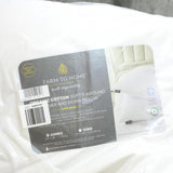 Farm To Home Softy-Around Feather Down Cotton 2-Pack Pillow White Jumbo 20 x 28