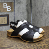 Propét Women's Phlox Sandals WSX123L Black Leather 8.5 X-Wide