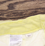 Style & Co. Womens Curvy Cuffed Capri Jeans Distressed Sunbeam Yellow 16
