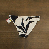 Vince Camuto Womens Swim High Cut Bikini Bottom V1D946 Black / White M