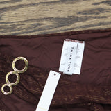 Trina Turk Womens Standard Glimmer Hipster Bikini Bottom 3684355 Totem Brown 8