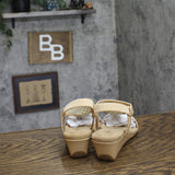 Style & Co Step N Flex Vacanzaa Wedge Sandals 10020541800 Cream Raffia Brown 8M