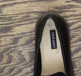 Nine West Womens Maibel 3 Slip On Platform Loafers WNMAIBEL3 Black Patent 8M