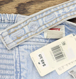 Levi's Denim Drea Tank with Adjustable Straps Never Going To Change Blue XL