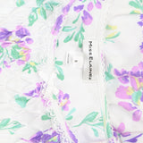 Miss Elaine Nightgown Long Cottonessa Knit Gown Lavender Floral Pink S