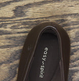 Easy Spirit Arlie Womens Wedge Slip-On Flats SEARLIE3 Dark Brown 11M